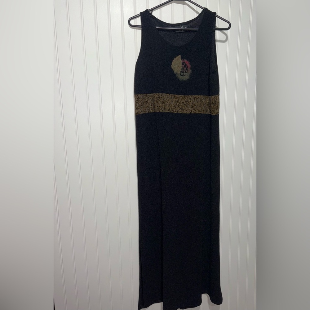 Vintage Positive Attitude Maxi Dress Size| Medium